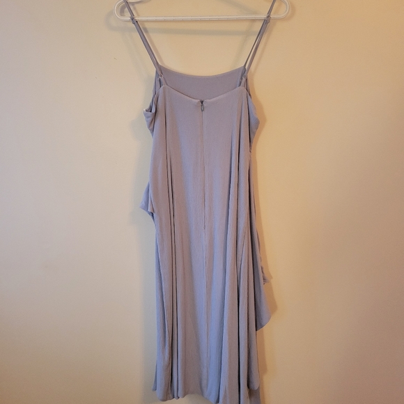 Light blue wrap dress - Picture 2 of 3
